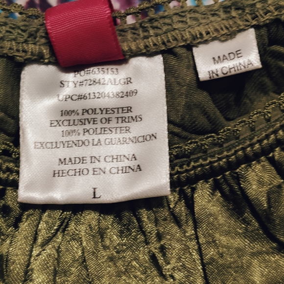 Heart Soul Green Blouse - Picture 8 of 11